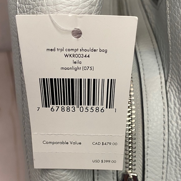 Kate Spade Light Mint Leila Shoulder Bag - Picture 2 of 7